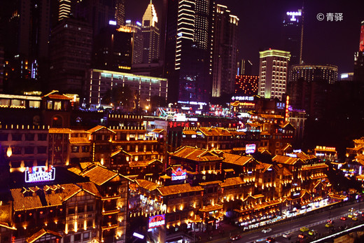 是山城也是不夜城的重庆，你好！-朝天门,洪崖洞,解放碑