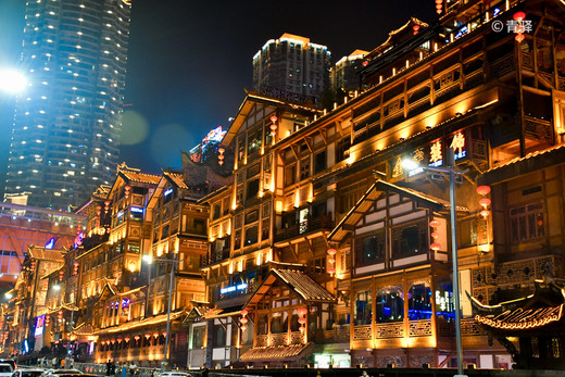 是山城也是不夜城的重庆，你好！-朝天门,洪崖洞,解放碑