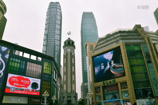 是山城也是不夜城的重庆，你好！-朝天门,洪崖洞,解放碑