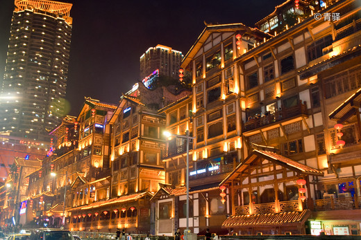 是山城也是不夜城的重庆，你好！-朝天门,洪崖洞,解放碑