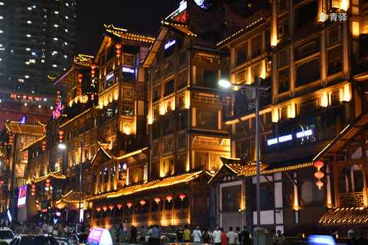 是山城也是不夜城的重庆，你好！-朝天门,洪崖洞,解放碑